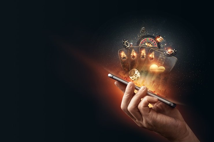 গোল্ডেন ড্রাগন থিমের মোবাইল বিনোদন দৃশ্য
